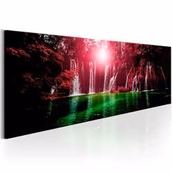 Planete Discount PD9788-150-50, Forêt, Vert, Rouge, Blanc, Panneaux MDF, 1500 mm, 20 mm, 500 mm