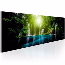 Planete Discount PD9789-120-40, Forêt, Bleu, Vert, Blanc, Jaune, Panneaux MDF, 1200 mm, 20 mm, 400 mm