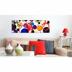 Tableau Rainbow Circles - PD8610-150-50