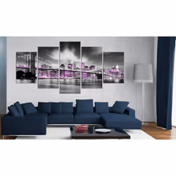 Tableau Villes Amethystine New York - PD12058-200-100