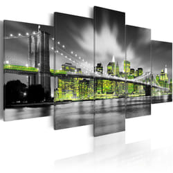 Tableau Villes Lime soul of New York - PD12059-200-100