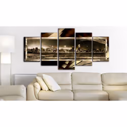 Tableau New York: Starry night - sepia - PD8620-200-100