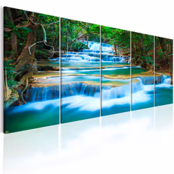 Planete Discount PD9794-225-90, Forêt, Bleu, Marron, Vert, Blanc, Panneaux MDF, 2250 mm, 20 mm, 900 mm