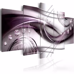 Planete Discount PD8634-200-100, Gris, Violet, Argent, Blanc, Panneaux MDF, 2000 mm, 20 mm, 1000 mm