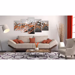 Tableau Orange Stream - PD8648-200-100