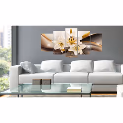 Tableau Fleurs Lys brillant - PD11008-200-100