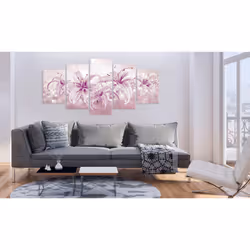 Tableau Fleurs Purple Harmony - PD11018-200-100