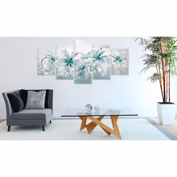Tableau Fleurs Sapphire Lilies - PD11021-200-100