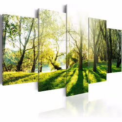 Planete Discount PD9798-200-100, Forêt, Vert, Jaune, Panneaux MDF, 2000 mm, 20 mm, 1000 mm