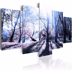 Planete Discount PD9800-200-100, Forêt, Noir, Bleu, Violet, Blanc, Panneaux MDF, 2000 mm, 20 mm, 1000 mm