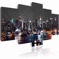 Planete Discount PD12062-200-100, New York, Gris, Panneaux MDF, 2000 mm, 20 mm, 1000 mm