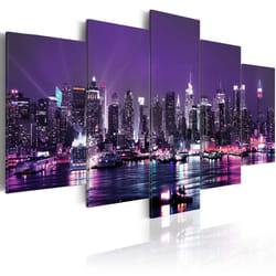 Tableau Villes Purple Sky - PD12063-200-100