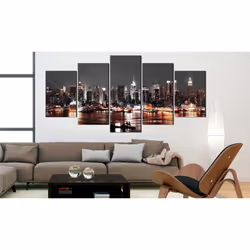 Tableau Villes Grey city - PD12064-200-100