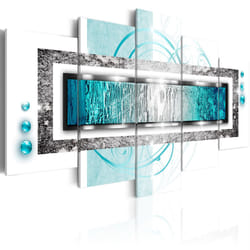 Tableau Blizzard turquoise - PD8661-200-100