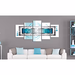 Tableau Blizzard turquoise - PD8661-200-100