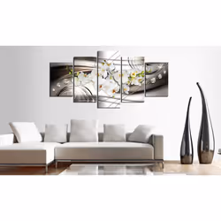 Tableau Fleurs Orchid with Diamonds - PD11031-200-100