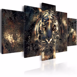 Planete Discount PD8181-200-100, Animaux divers, Noir, Bleu, Marron, Or, Panneaux MDF, 2000 mm, 20 mm, 1000 mm