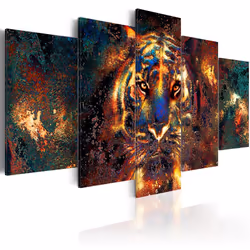 Planete Discount PD8183-200-100, Animaux divers, Bleu, Marron, Or, Vert, Panneaux MDF, 2000 mm, 20 mm, 1000 mm