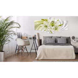 Tableau Fleurs Green Glow - PD11036-200-100
