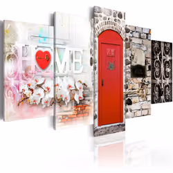 Planete Discount PD12314-200-100, Gris, Rouge, Blanc, Panneaux MDF, 2000 mm, 20 mm, 1000 mm