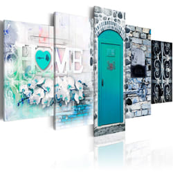 Tableau Vintage Retro Home - PD12315-200-100