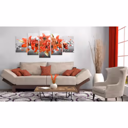 Tableau Fleurs Flowery Battle - PD11039-200-100
