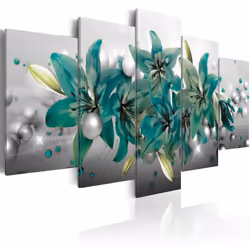 Planete Discount PD11040-200-100, Lys, Gris, Turquoise, Blanc, Panneaux MDF, 2000 mm, 1000 mm