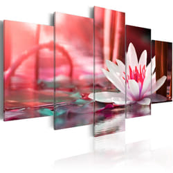 Tableau Fleurs Amaranthine Lotus - PD11042-200-100