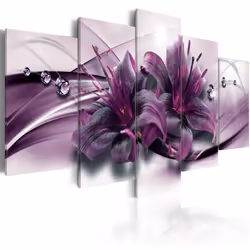 Planete Discount PD11045-100-50, Lys, Gris, Violet, Panneaux MDF, 1000 mm, 500 mm