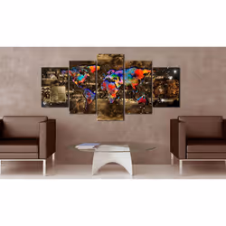 Tableau Cartes du monde Fantasy World - PD11454-200-100