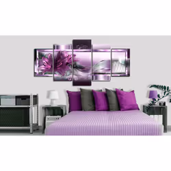 Tableau Purple Lilies - PD8668-200-100