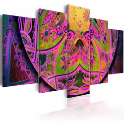 Planete Discount PD12496-200-100, Vert, Rose, Violet, Jaune, Panneaux MDF, 2000 mm, 20 mm, 1000 mm
