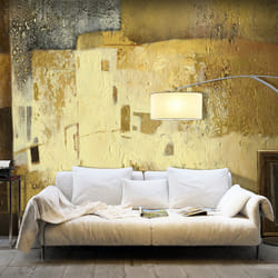Planete Discount PD13007-100-70 papier-peint Papier peint non tissé Jaune
