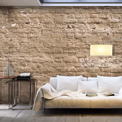 Planete Discount PD13763-100-70, Papier peint non tissé, Beige, Beige, 120 g/m², Urban Oasis, 1000 mm