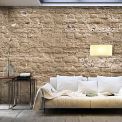 Planete Discount PD13763-100-70 papier-peint Papier peint non tissé Beige