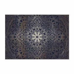 Planete Discount PD14234-100-70 papier-peint Papier peint non tissé Beige, Noir, Gris