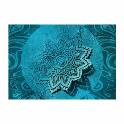 Papier peint intissé Orient Azure Flower - PD14237-400-280