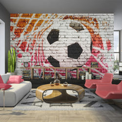 Papier peint intissé Hobby Street football - PD14152-400-280