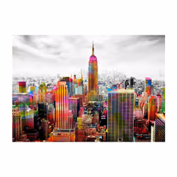 Planete Discount PD14785-200-140 papier-peint Papier peint non tissé Gris