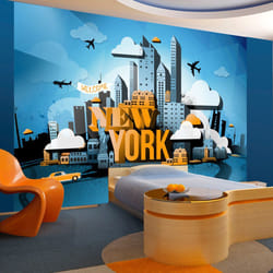 Papier peint intissé Street art New York - welcome - PD14664-400-280