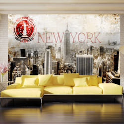 Papier peint intissé Ville et Architecture New York - POST AGE STAMP - PD14789-400-280