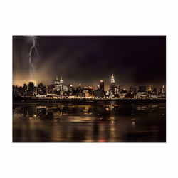 Papier peint intissé Ville et Architecture Storm in New York City - PD14790-400-280