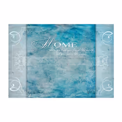Planete Discount PD14756-200-140 papier-peint Papier peint non tissé Bleu, Blanc