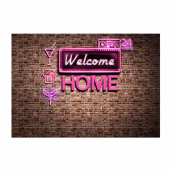 Papier peint intissé Textes Welcome home - PD14757-400-280