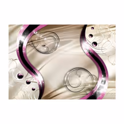 Papier peint intissé Fonds et Dessins Satin inspiration - PD13779-400-280