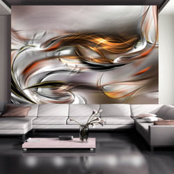 Papier peint intissé Abstractions Golden cloud - PD13011-400-280