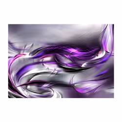 Papier peint intissé Abstractions Tourbillons pourpre - PD13012-400-280