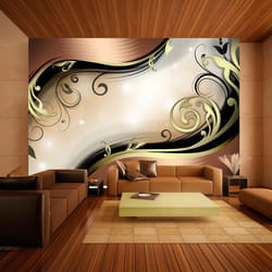 Papier peint intissé Fonds et Dessins Golden glow - PD13783-400-280