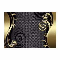Papier peint intissé Fonds et Dessins Golden curtain - PD13784-400-280