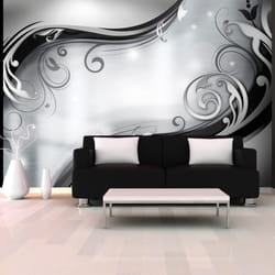 Papier peint intissé Fonds et Dessins Grey wall - PD13790-400-280